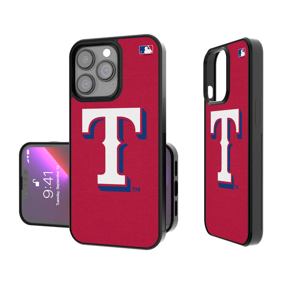 Texas Rangers Solid iPhone Bump Case