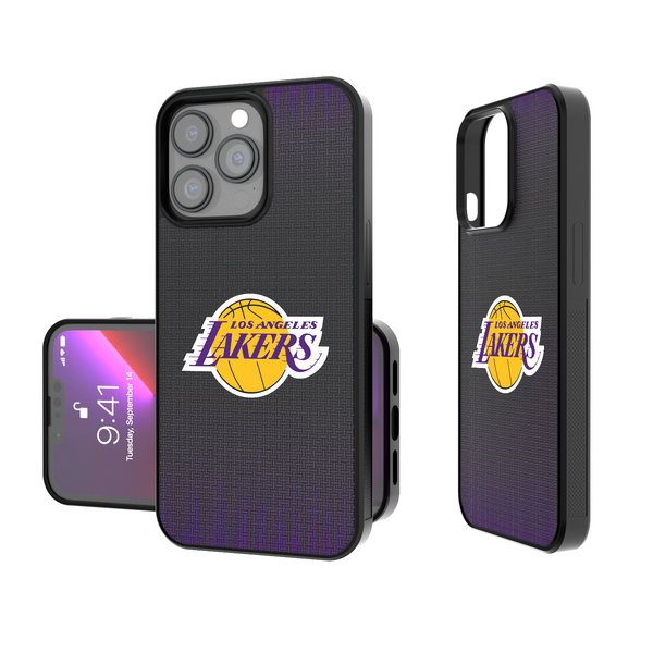 Los Angeles Lakers Linen iPhone Bump Phone Case