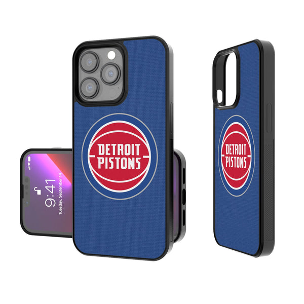 Detroit Pistons Solid iPhone Bump Case
