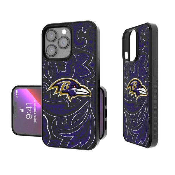 Baltimore Ravens Paisley iPhone Bump Case