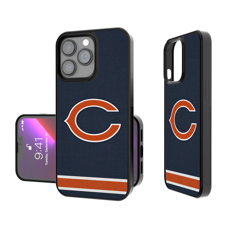 Chicago Bears Stripe iPhone Bump Case