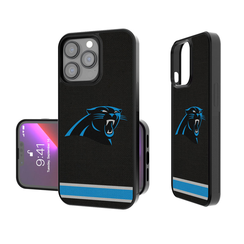 Carolina Panthers Stripe iPhone Bump Case
