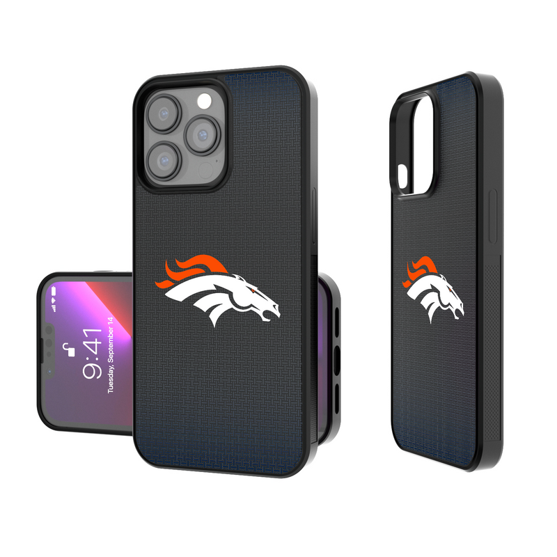 Denver Broncos Linen iPhone Bump Phone Case