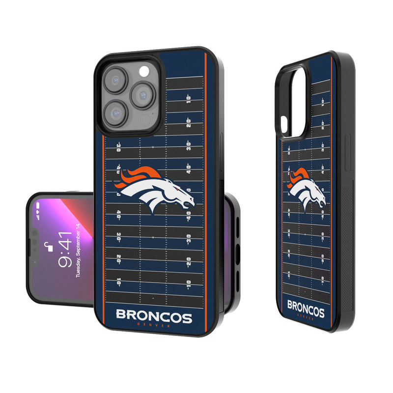 Denver Broncos Football Field iPhone Bump Case