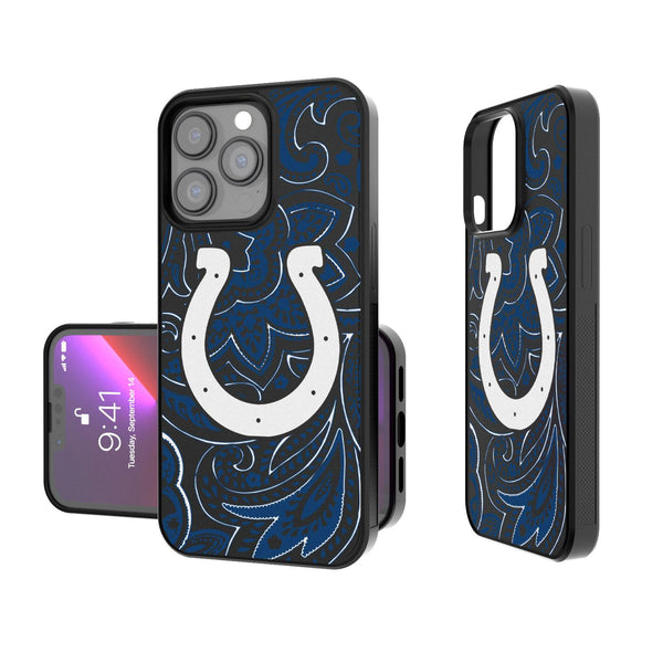 Indianapolis Colts Paisley iPhone Bump Case