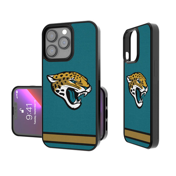 Jacksonville Jaguars Stripe iPhone Bump Case