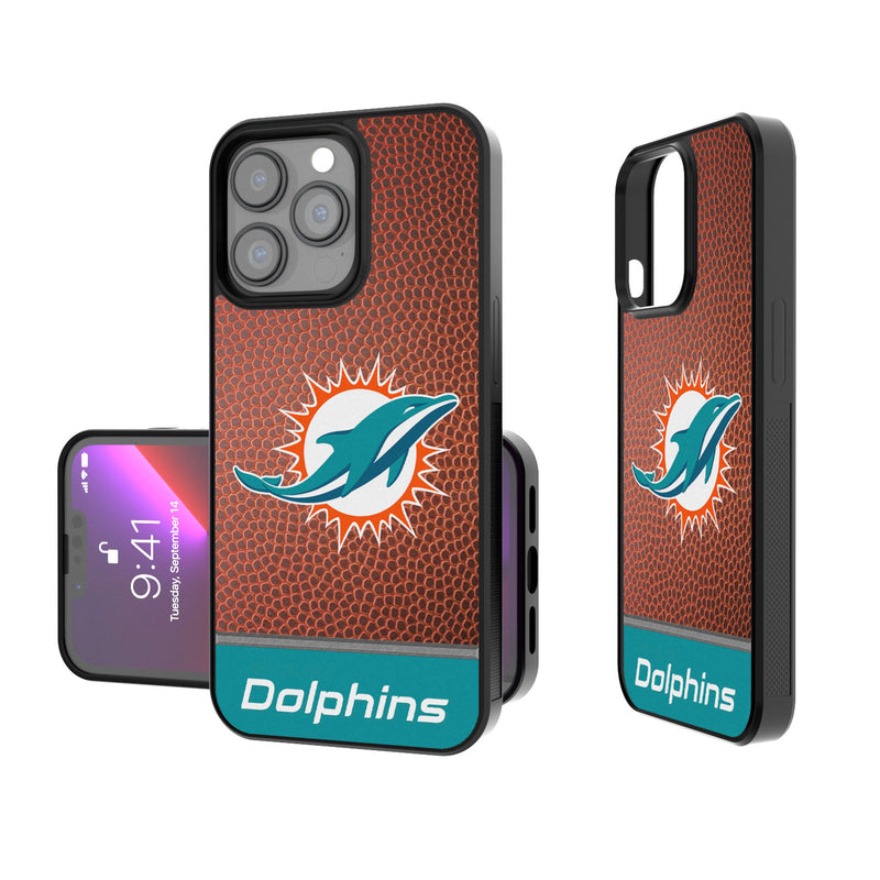 Miami Dolphins Football Wordmark iPhone Bump Case