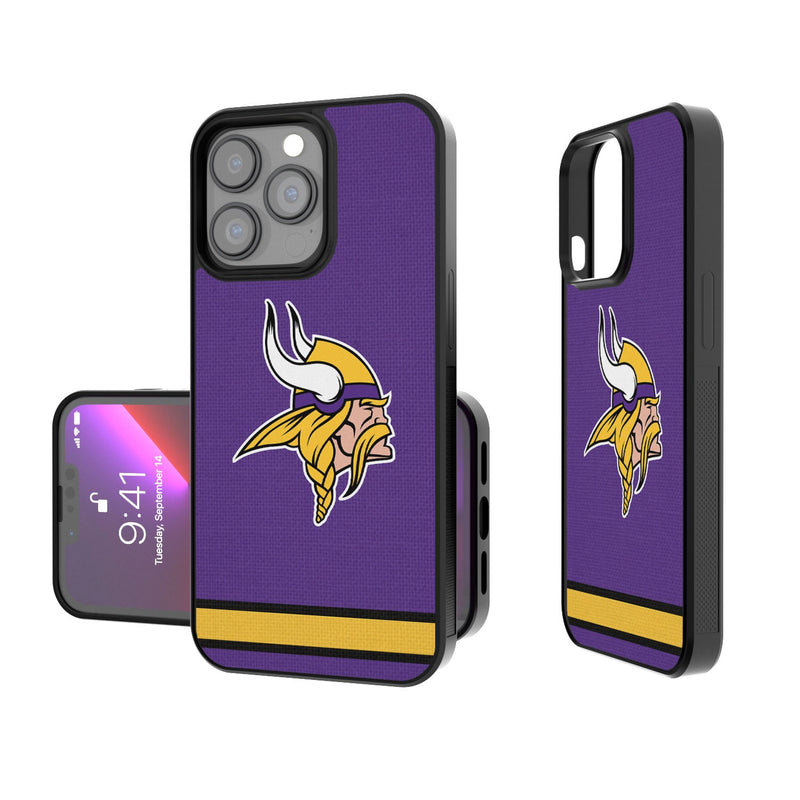 Minnesota Vikings Stripe iPhone Bump Case