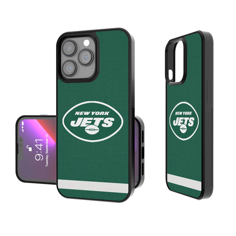 New York Jets Stripe iPhone Bump Case