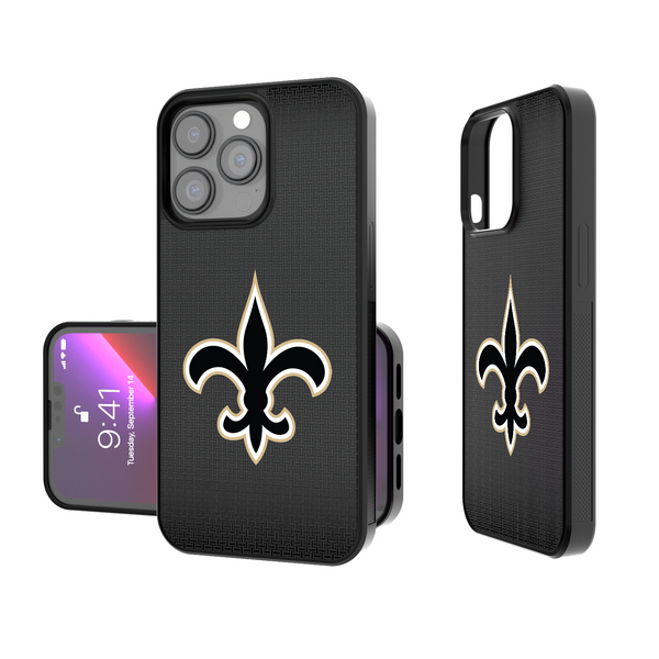 New Orleans Saints Linen iPhone Bump Phone Case