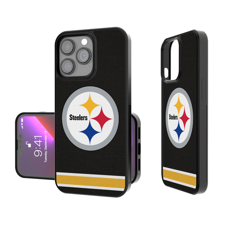 Pittsburgh Steelers Stripe iPhone Bump Case