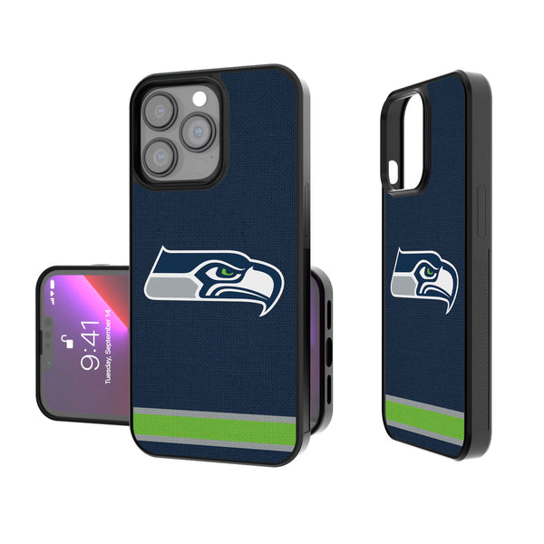 Seattle Seahawks Stripe iPhone Bump Case