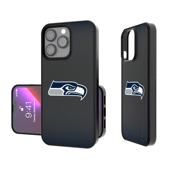Seattle Seahawks Linen iPhone Bump Phone Case