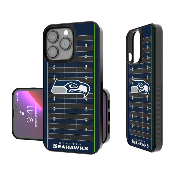 Seattle Seahawks Football Field iPhone Bump Case