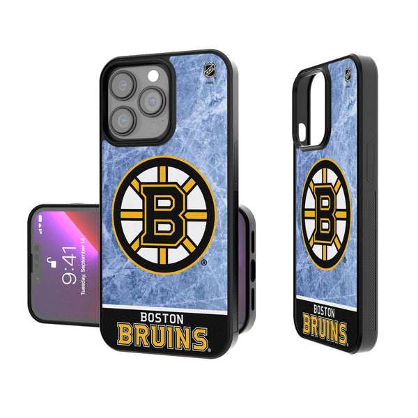 Boston Bruins Ice Wordmark iPhone Bump Case