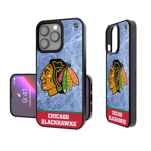 Chicago Blackhawks Ice Wordmark iPhone Bump Case
