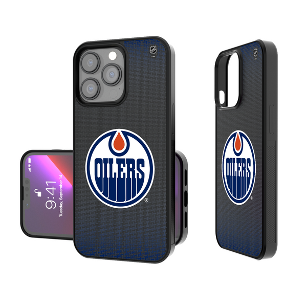 Edmonton Oilers Linen iPhone Bump Phone Case