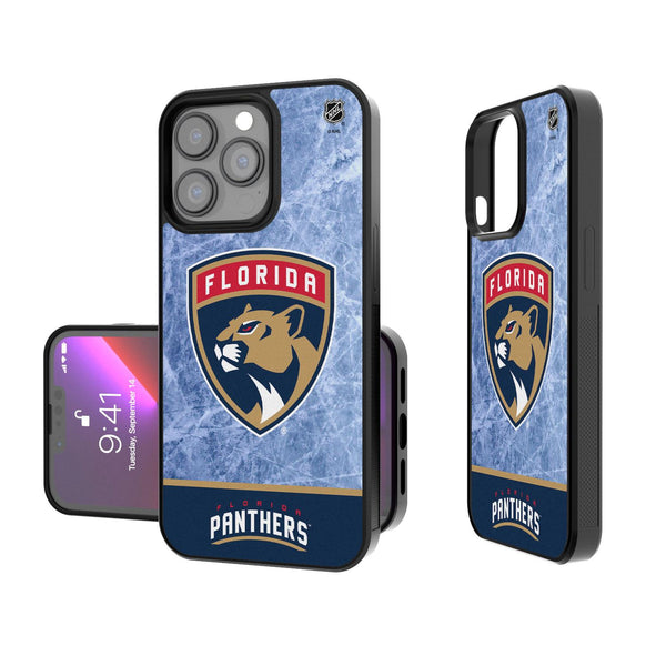 Florida Panthers Ice Wordmark iPhone Bump Case