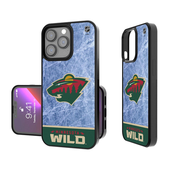 Minnesota Wild Ice Wordmark iPhone Bump Case