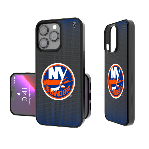 New York Islanders Linen iPhone Bump Phone Case