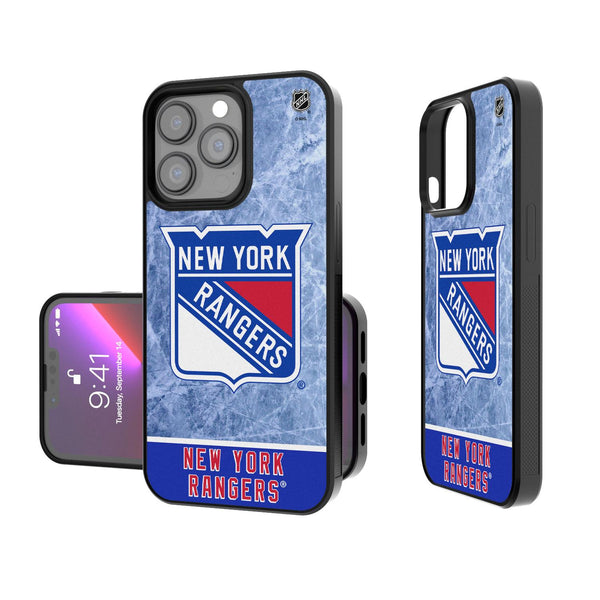 New York Rangers Ice Wordmark iPhone Bump Case
