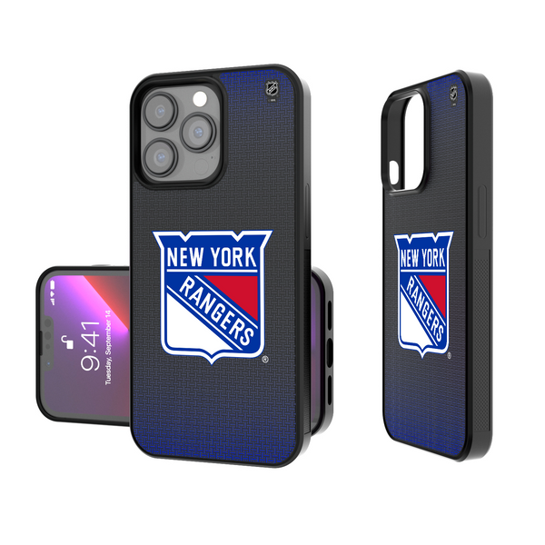 New York Rangers Linen iPhone Bump Phone Case