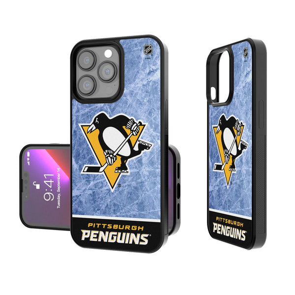 Pittsburgh Penguins Ice Wordmark iPhone Bump Case
