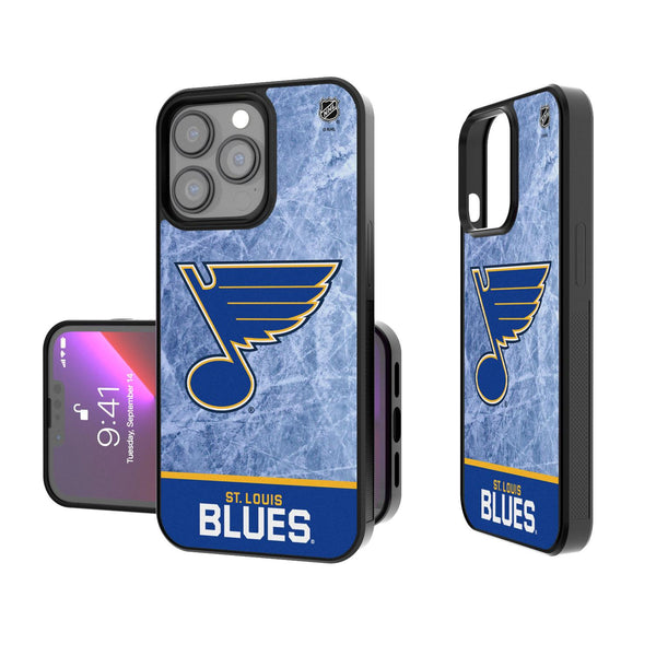 St. Louis Blues Ice Wordmark iPhone Bump Case