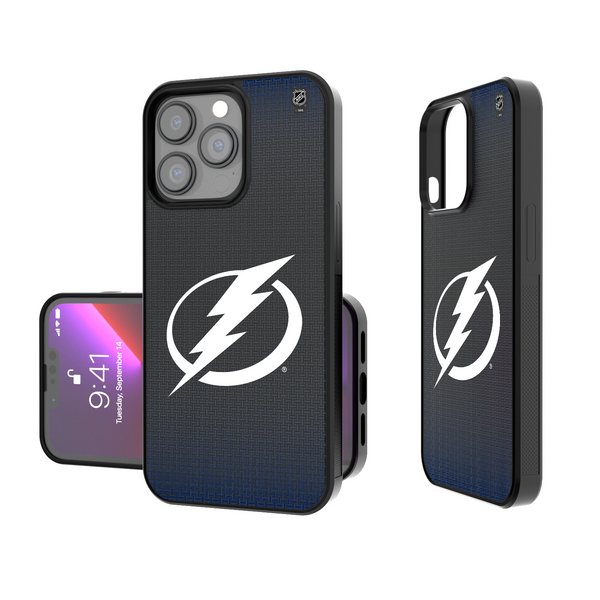 Tampa Bay Lightning Linen iPhone Bump Phone Case