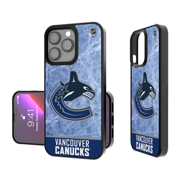 Vancouver Canucks Ice Wordmark iPhone Bump Case