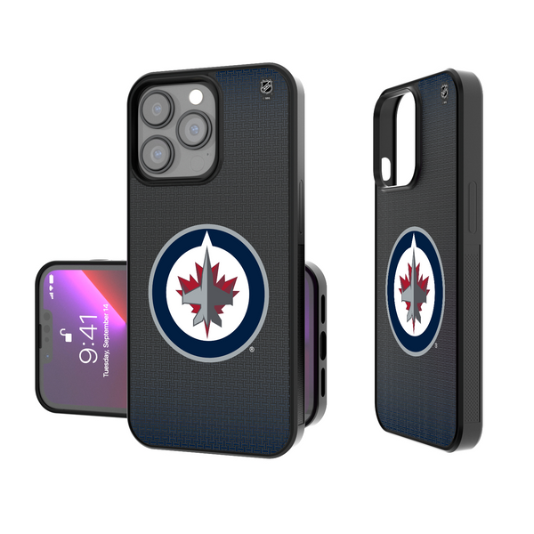 Winnipeg Jets Linen iPhone Bump Phone Case