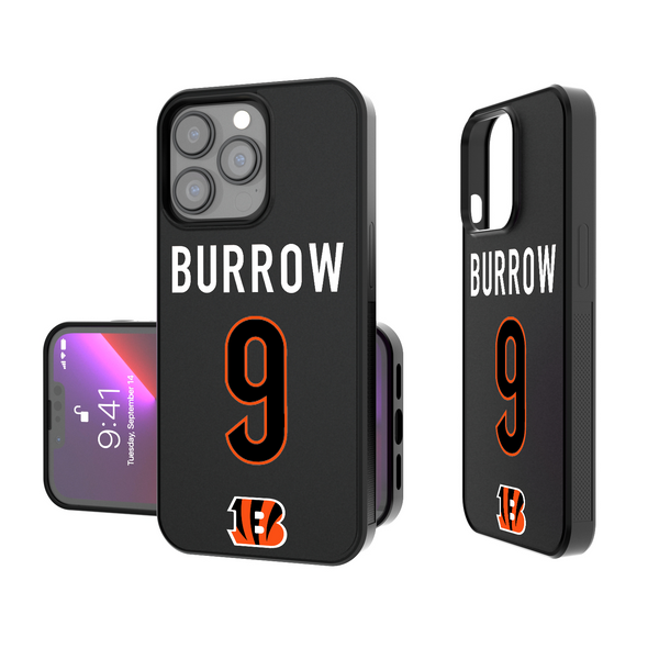 Joe Burrow Cincinnati Bengals 9 Ready iPhone Bump Phone Case