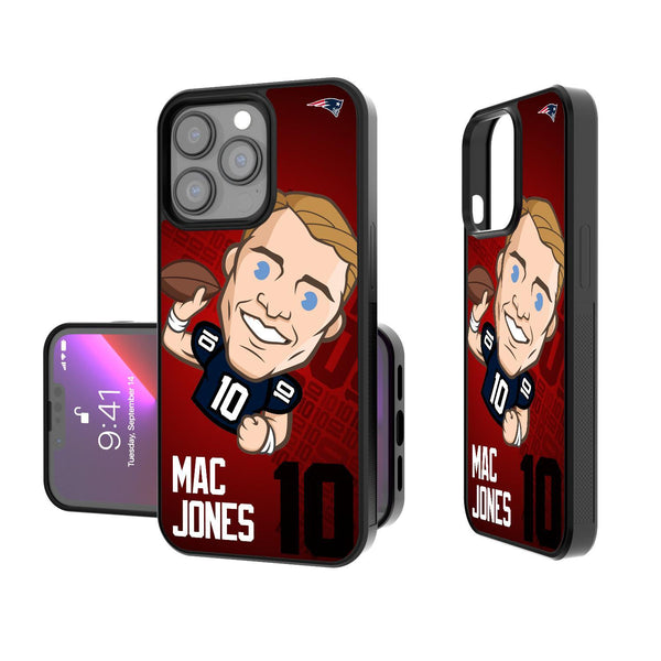 Mac Jones New England Patriots 10 Emoji iPhone 7 / 8  /SE Bumper Case