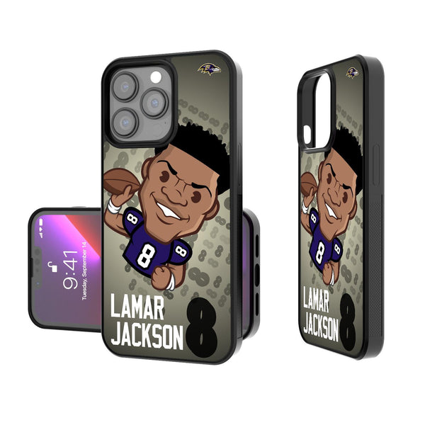 Lamar Jackson Baltimore Ravens 8 Emoji iPhone 7 / 8  /SE Bumper Case