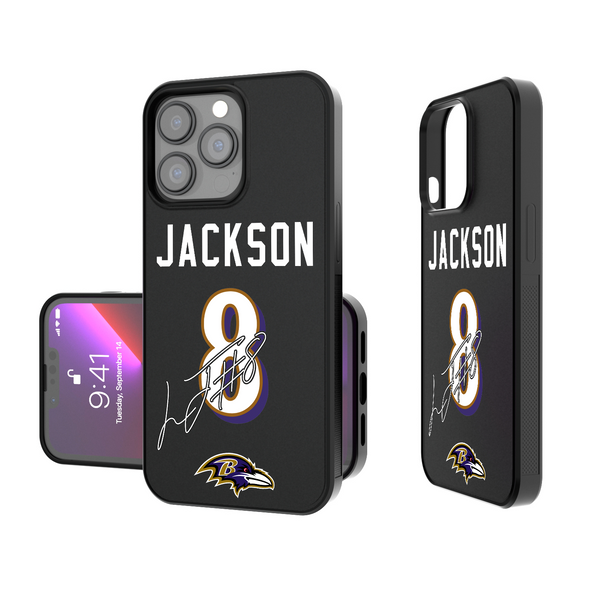 Lamar Jackson Baltimore Ravens 8 Ready iPhone Bump Phone Case