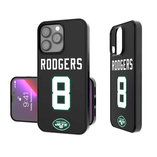 Aaron Rodgers New York Jets 8 Ready iPhone Bump Phone Case