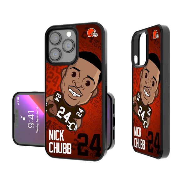 Nick Chubb Cleveland Browns 24 Emoji iPhone 7 / 8  /SE Bumper Case