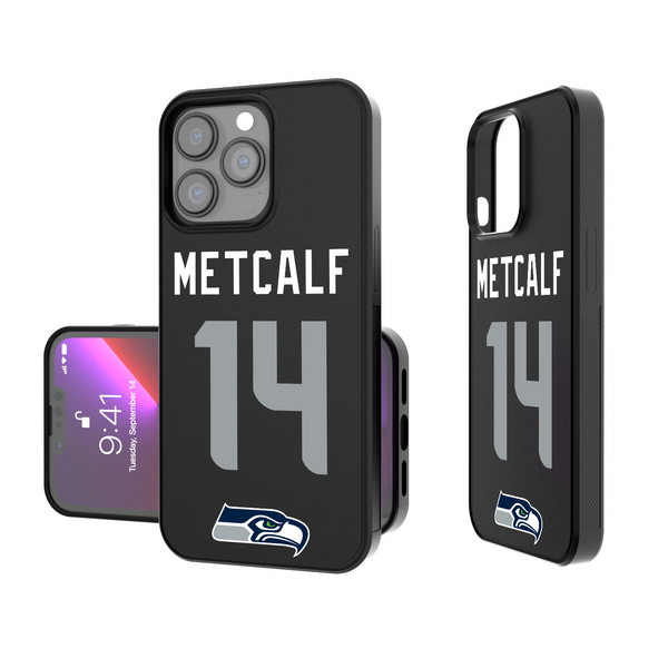 DK Metcalf Seattle Seahawks 14 Ready iPhone Bump Phone Case