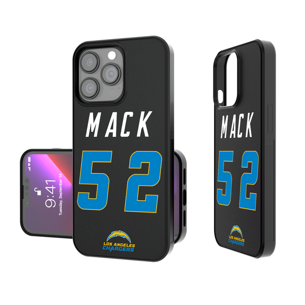 Khalil Mack Los Angeles Chargers 52 Ready iPhone Bump Phone Case