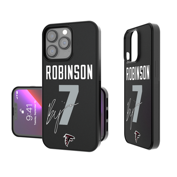 Bijan Robinson Atlanta Falcons 7 Ready iPhone Bump Phone Case