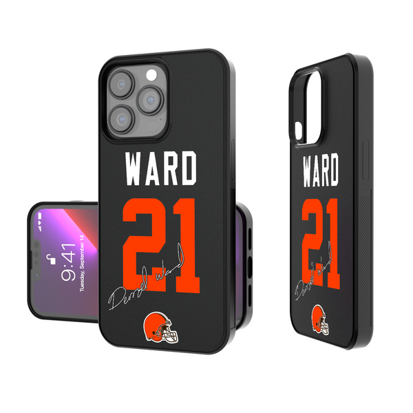 Denzel Ward Cleveland Browns 21 Ready iPhone Bump Phone Case