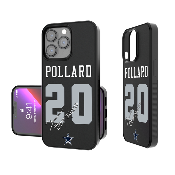 Tony Pollard Dallas Cowboys 20 Ready iPhone Bump Phone Case