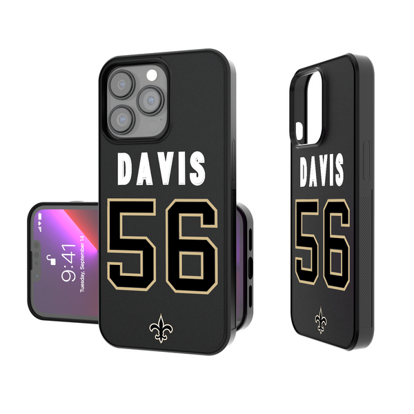 Demario Davis New Orleans Saints 56 Ready iPhone Bump Phone Case
