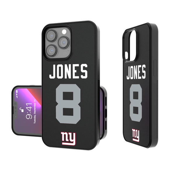 Daniel Jones New York Giants 8 Ready iPhone Bump Phone Case