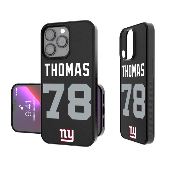 Andrew Thomas New York Giants 78 Ready iPhone Bump Phone Case