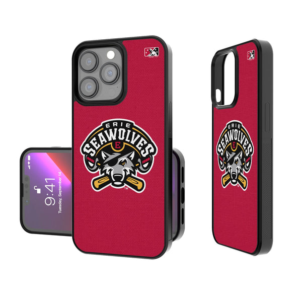 Erie SeaWolves Solid iPhone Bump Case