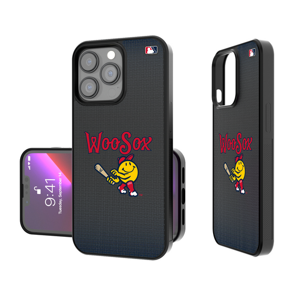 Worcester Red Sox Linen iPhone Bump Phone Case