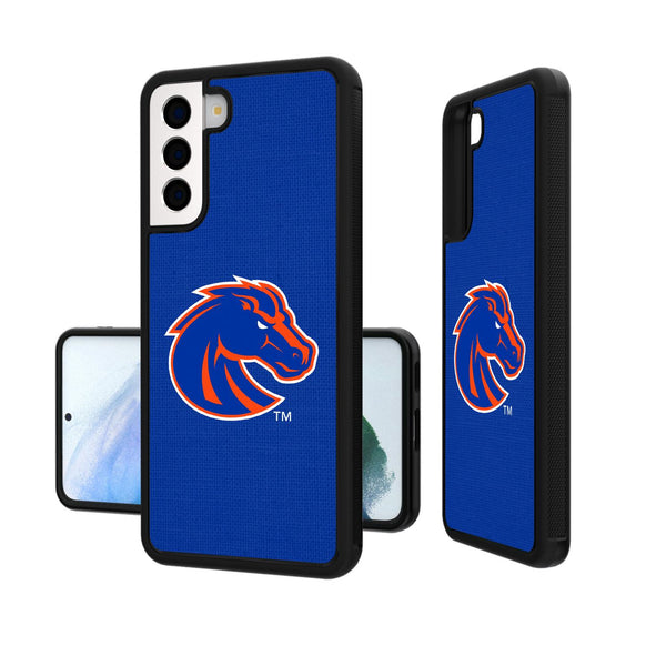 Boise State Broncos Solid Galaxy Bump Case