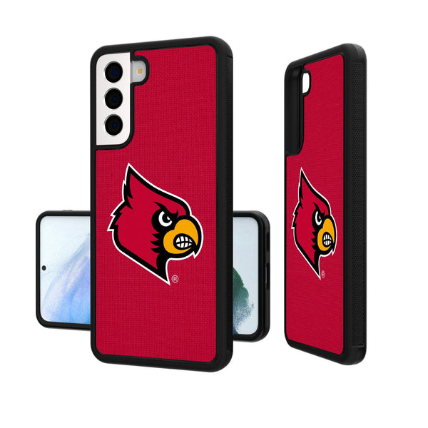 Louisville Cardinals Solid Galaxy Bump Case