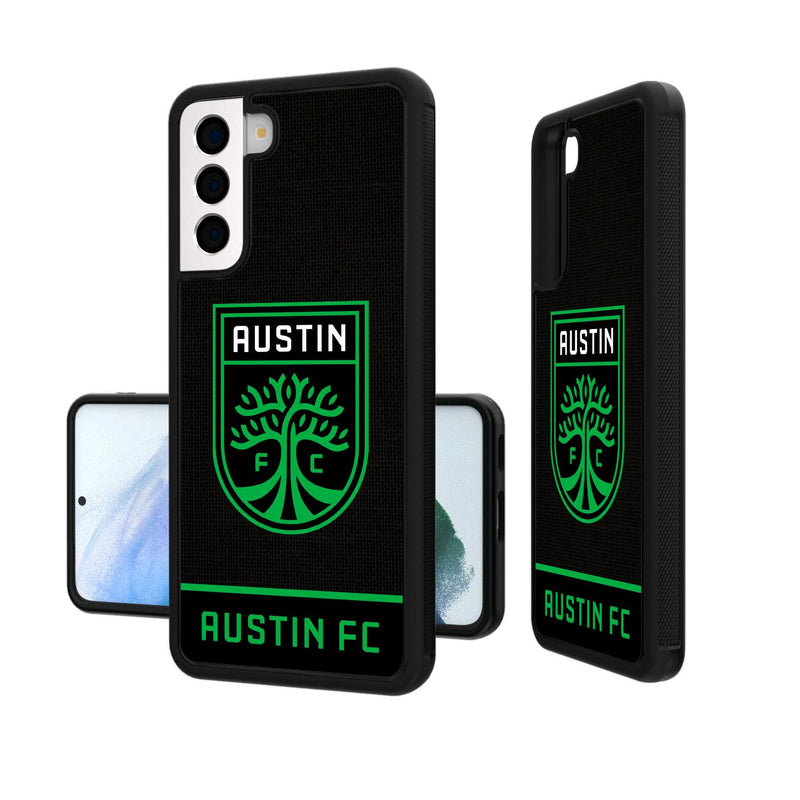 Austin FC  Solid Wordmark Galaxy Bump Case